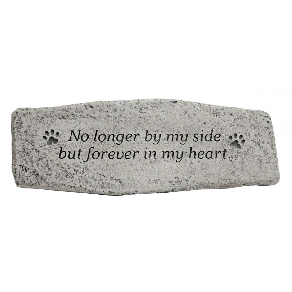 No longer by my side but forever in my heart Engraved Bench Plaque