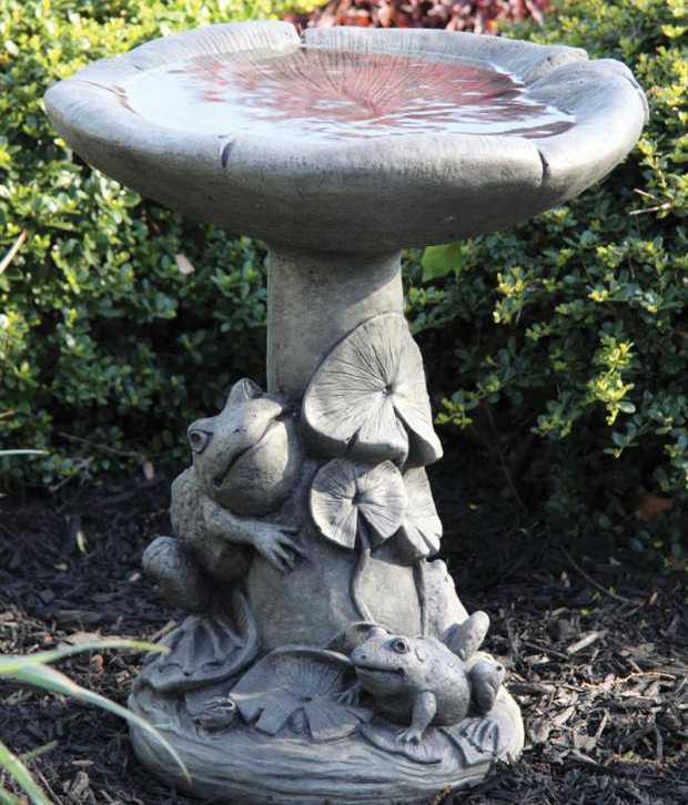 Frog Bird Bath