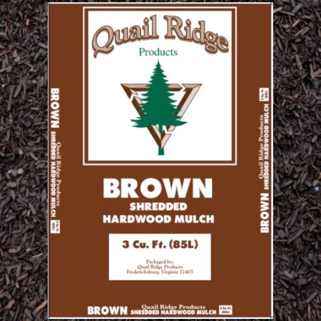 Quail Ridge Brown Dyed Mulch