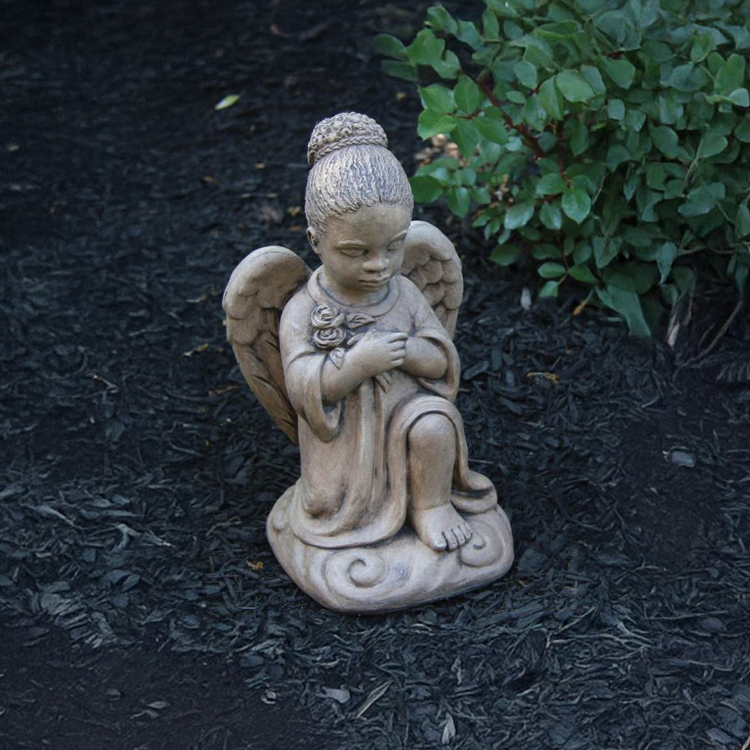 Kneeling Angel Girl