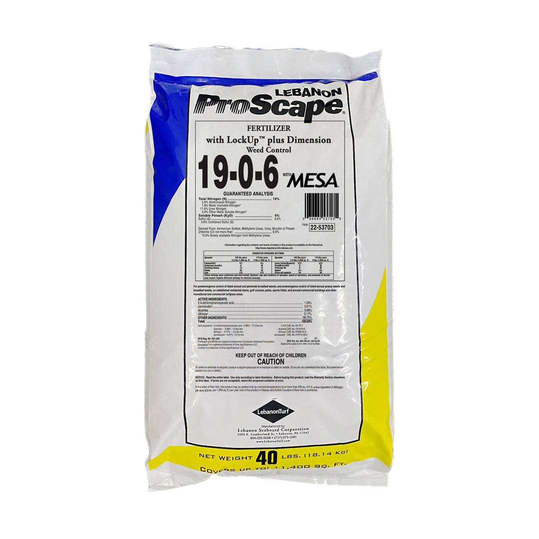 ProScape® 19-0-6 40% MESA® LockUp™ + .17 Dimension®