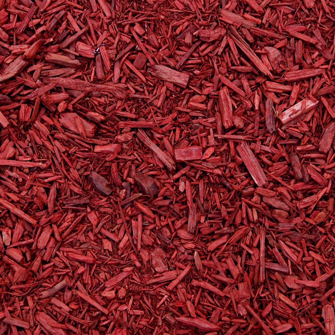 Red Dyed Mulch